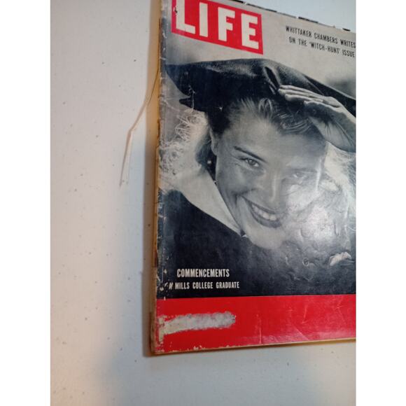 Vintage Life Magazine  June 22, 1953 Cover Mills College Graduate - Picture 2 of 8